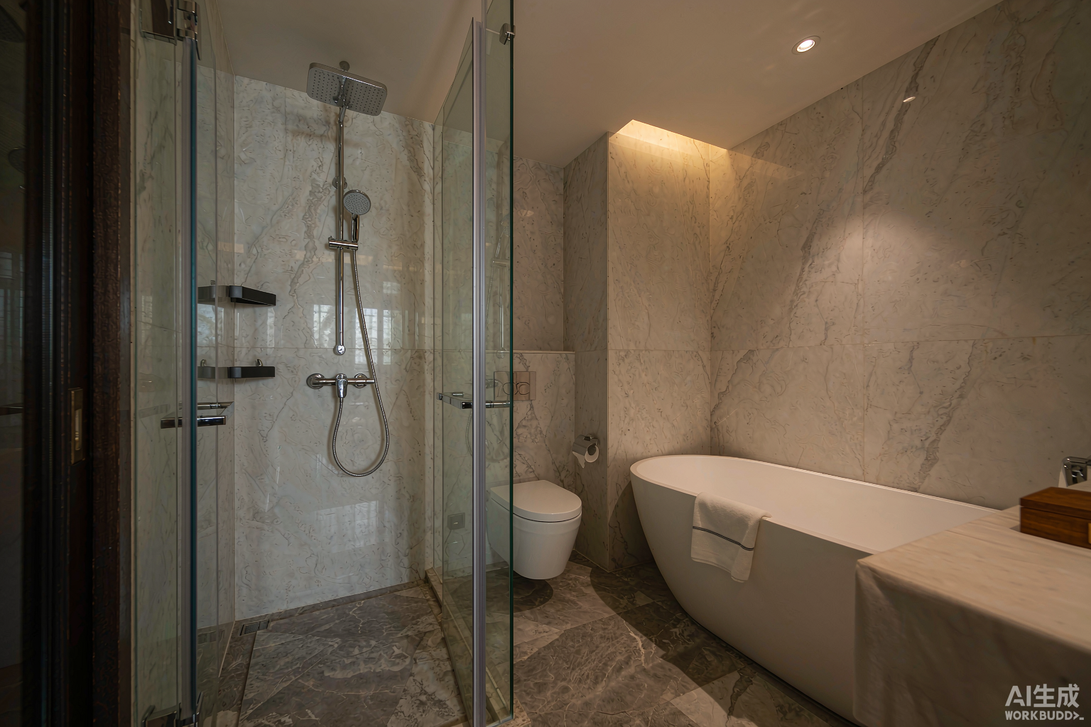 Hotel bathroom solution